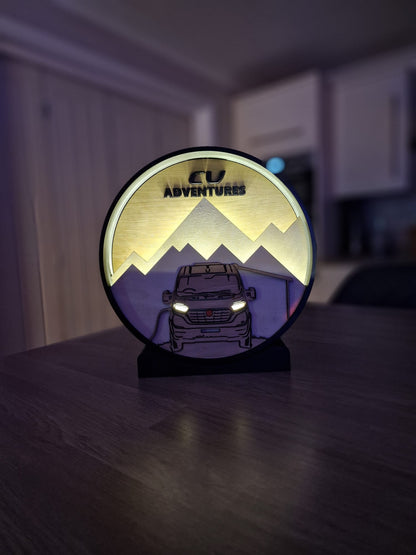 Personalised CV Light Box